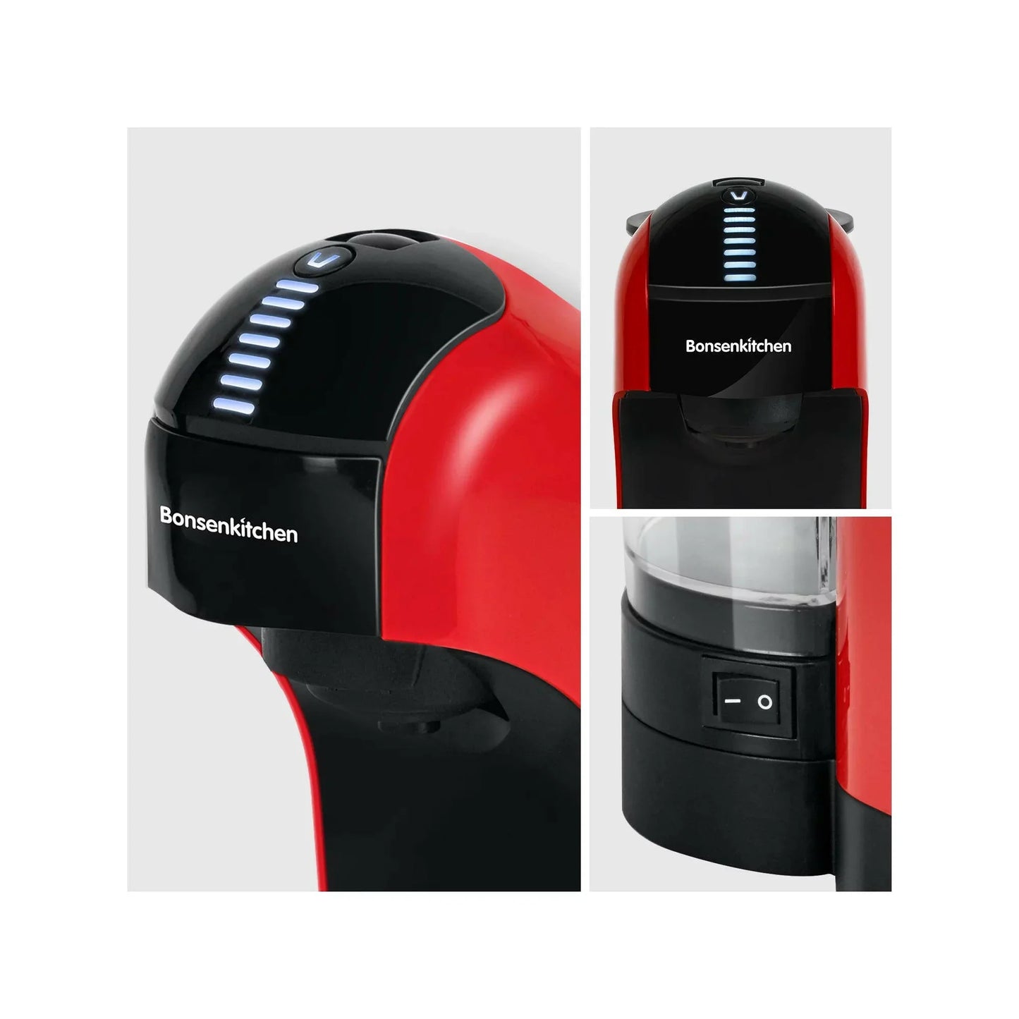 Bonsenkitchen 3 in 1 Coffee Machine