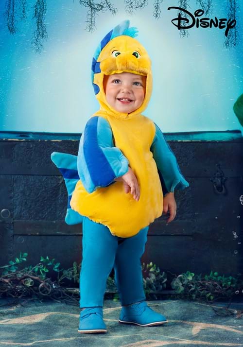 Yellow Fish Little Mermaid Costume