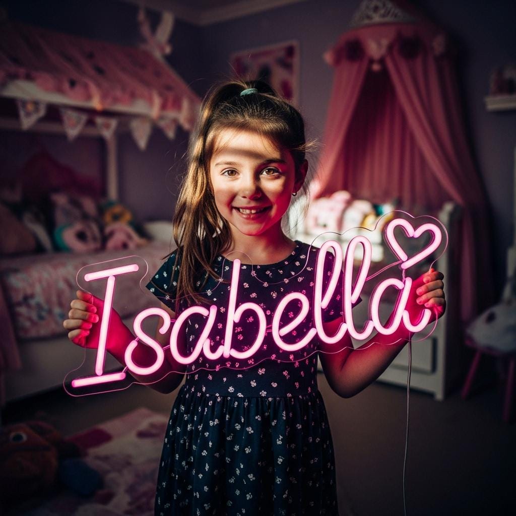 Wedding Neon Sign, Neon Sign, LED Neon Sign, Personalized Birthday Gift, Family Name Neon Sign, Kids Room Decor, Wall Art, Bridesmaids Gifts - Image 10