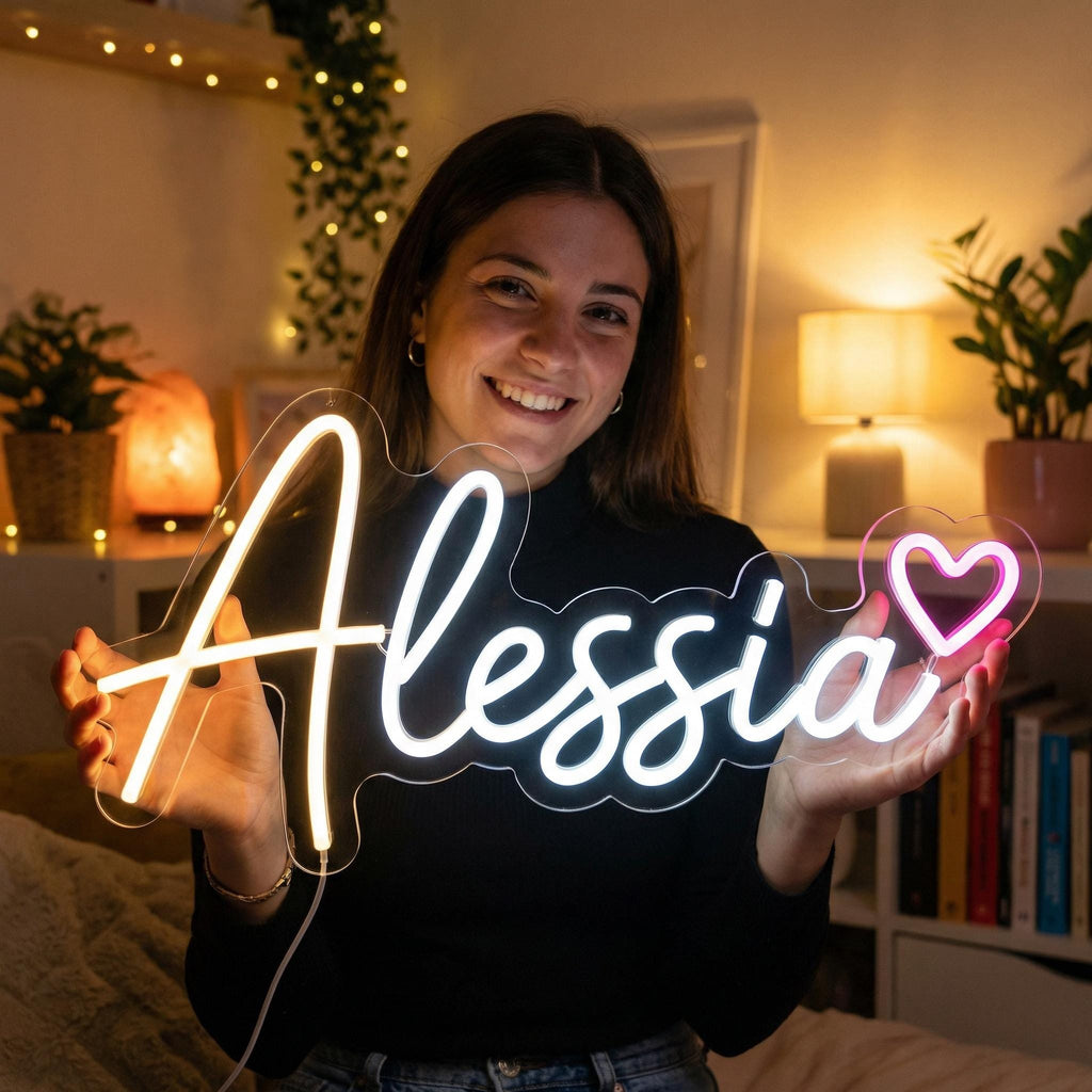Wedding Neon Sign, Neon Sign, LED Neon Sign, Personalized Birthday Gift, Family Name Neon Sign, Kids Room Decor, Wall Art, Bridesmaids Gifts - Image 14