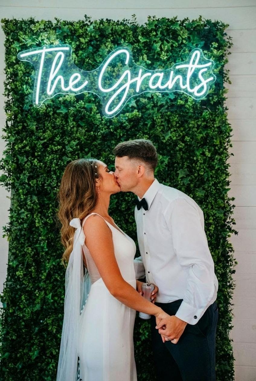 Wedding Neon Sign, Neon Sign, LED Neon Sign, Personalized Birthday Gift, Family Name Neon Sign, Kids Room Decor, Wall Art, Bridesmaids Gifts - Image 18