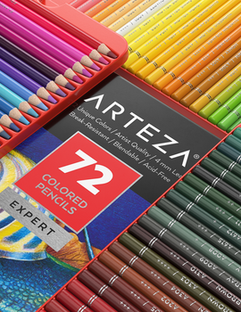 আৰ্টেজা পেছাদাৰী গ্ৰেড ৰঙীন পেঞ্চিল