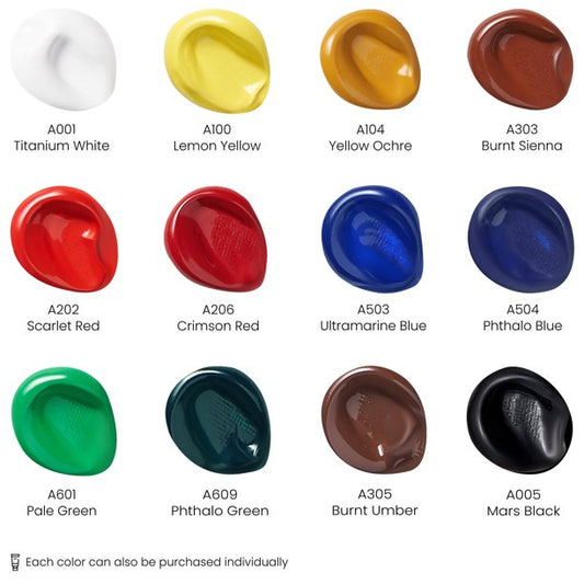 Arteza Premium Acrylic Artist Paint